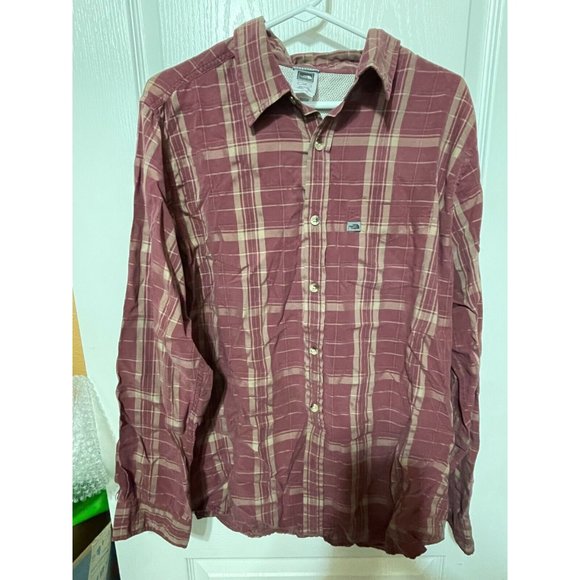 The North Face Other - The North Face Mens Plaid Long Sleeve Button Up Shirt  Size L